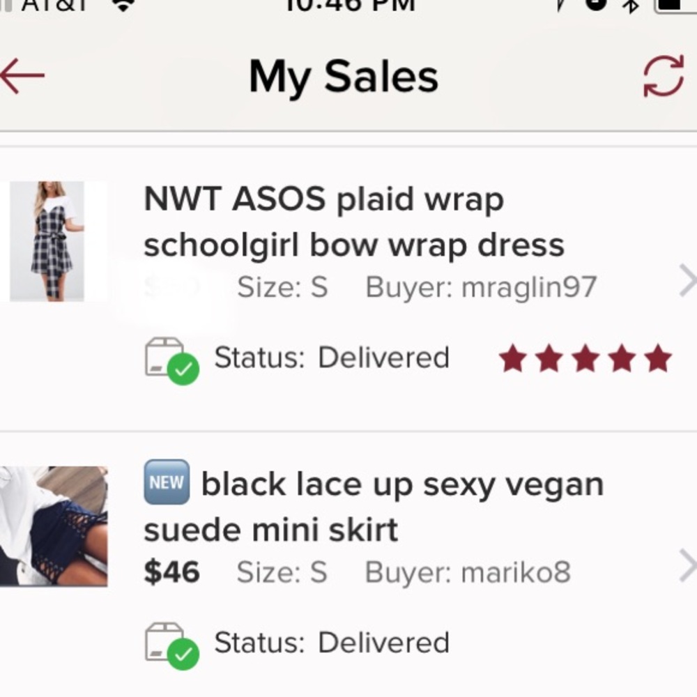 NWT ASOS plaid bow wrap schoolgirl dress - Picture 5 of 5